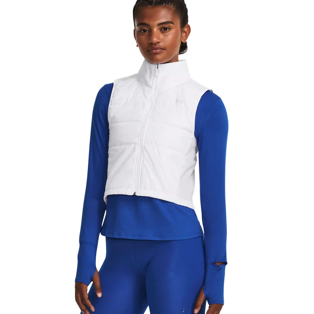 Formal Event Under Armour Storm Run Vest Running Jacket - White/Reflective