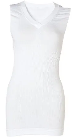 Abrasion Resistant Texture Castelli Calorosa Sleeveless Womens Cycling Base Layer - White