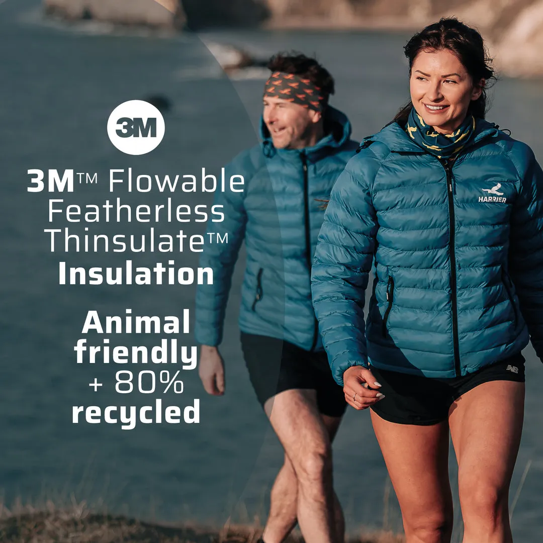 Harrier Lomond Women's Thermal Jacket Teal festival Wind Barrier