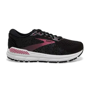 Women's Addiction GTS 15 Running Shoe - Black/Ebony/Mauvewood - Narrow (2A) Senior brand - name