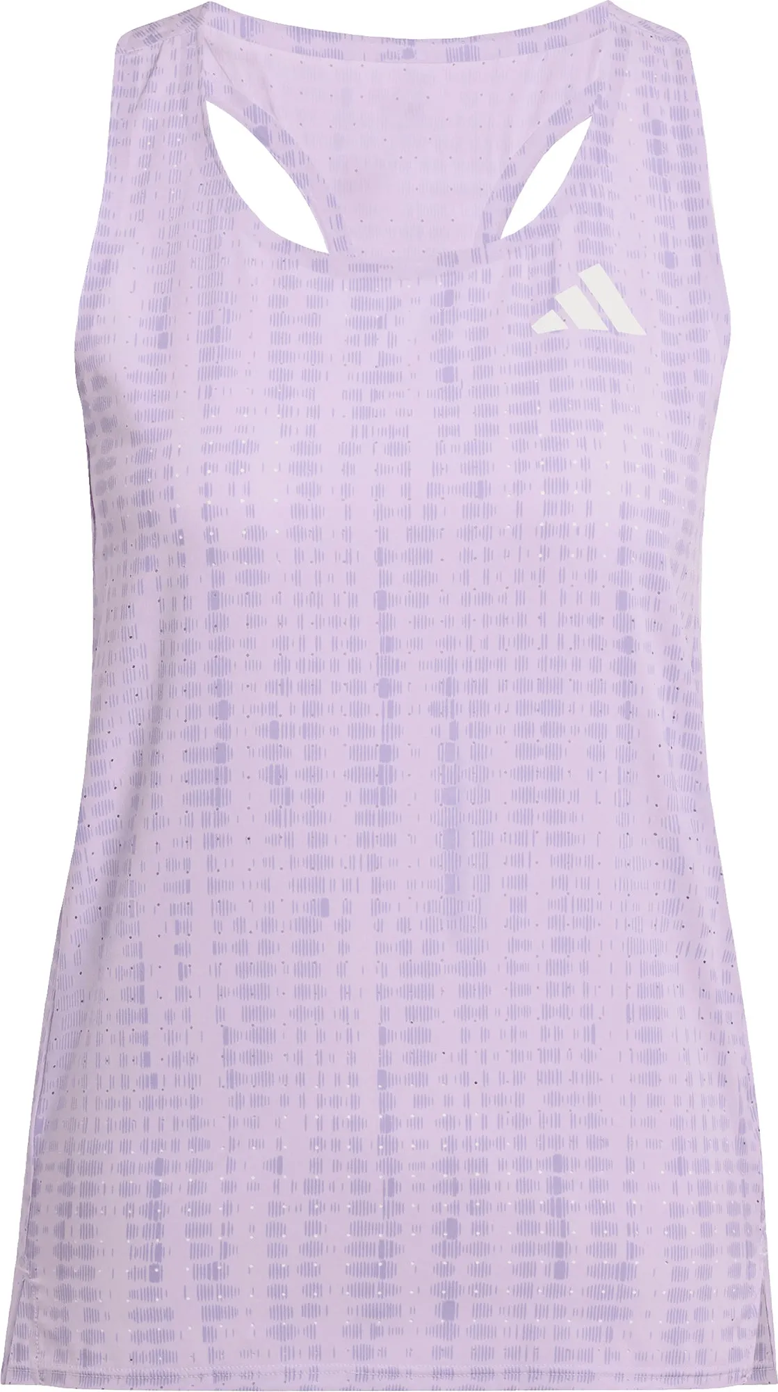Comfort Focused Design Ultra light adidas Adizero Womens Running Vest Tank Top - Purple