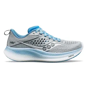 Airflow Enhanced Upper Vertical Flexure Grooves Women's Ride 17 Running Shoe - Cloud/Breeze - Regular (B)