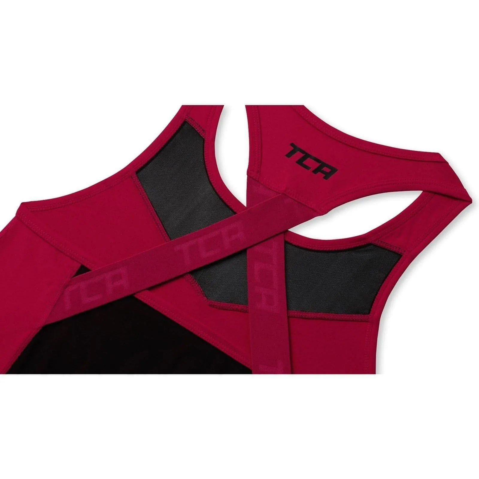 TCA MeshLuxe Womens Running Vest - Pink technological breakthrough Quick Release Closure