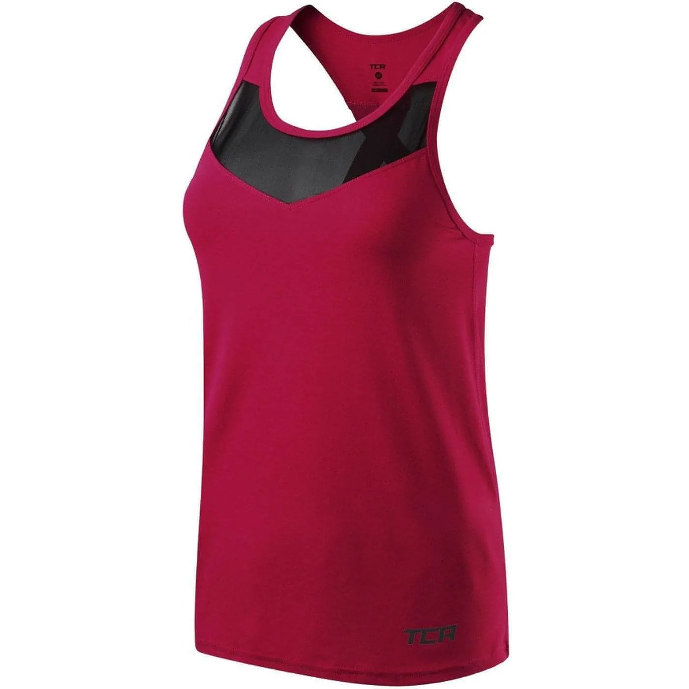 TCA MeshLuxe Womens Running Vest - Pink horizontal