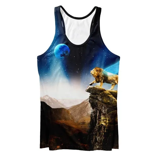 Lonely Lion Tank Top Allied - compatible
