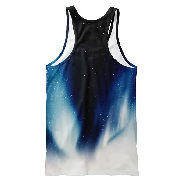 Lonely Lion Tank Top Multi Panel Design