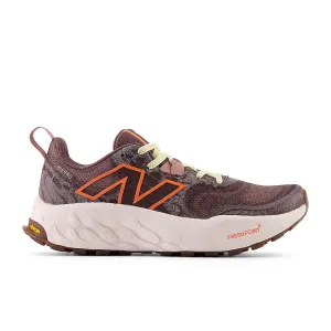 New Balance Fresh Foam X Hierro v8 (Womens) - Licorice with gulf red and pink granite Pebble Deflector Plate