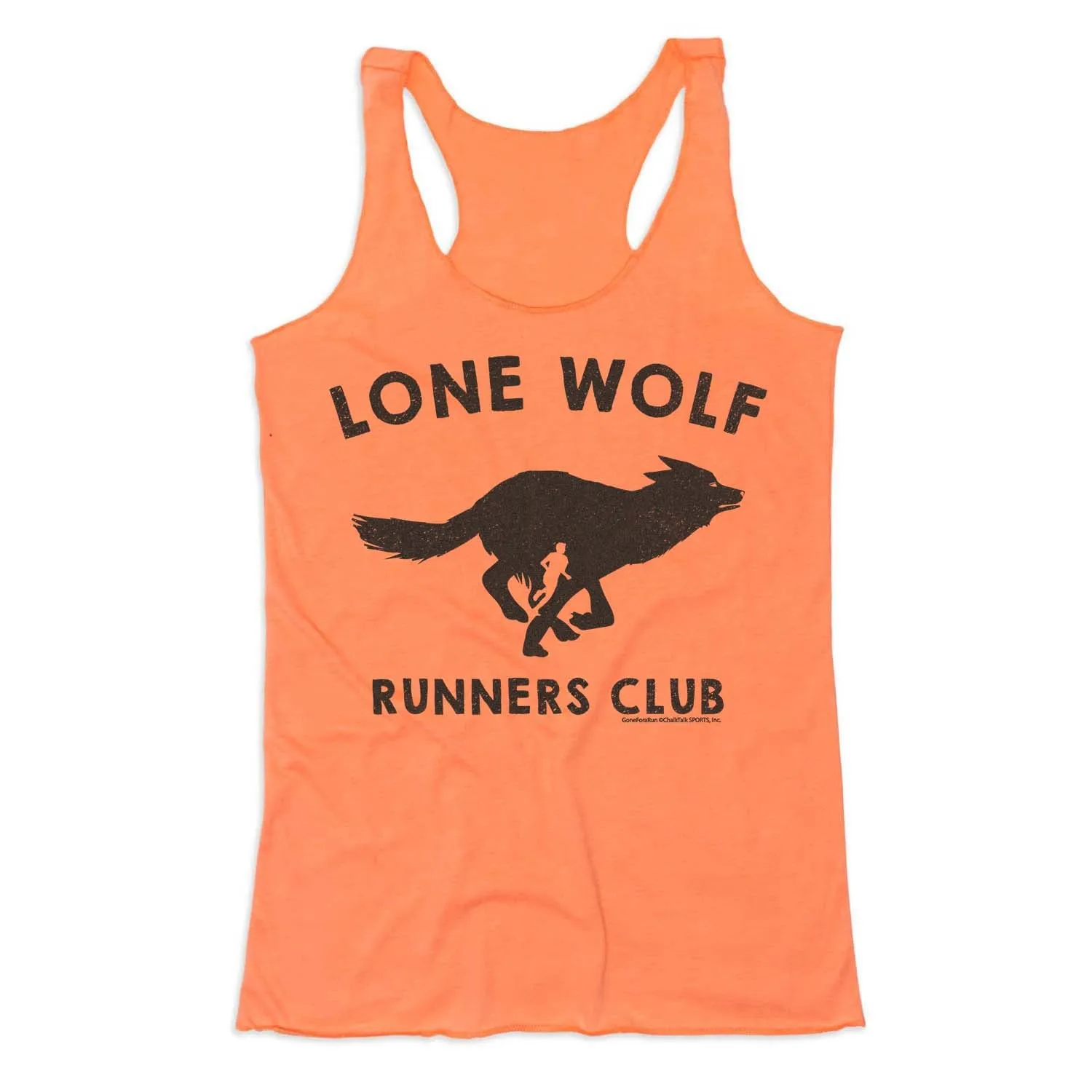 Style - modern mining Women's Everyday Tank Top - Run Club Lone Wolf