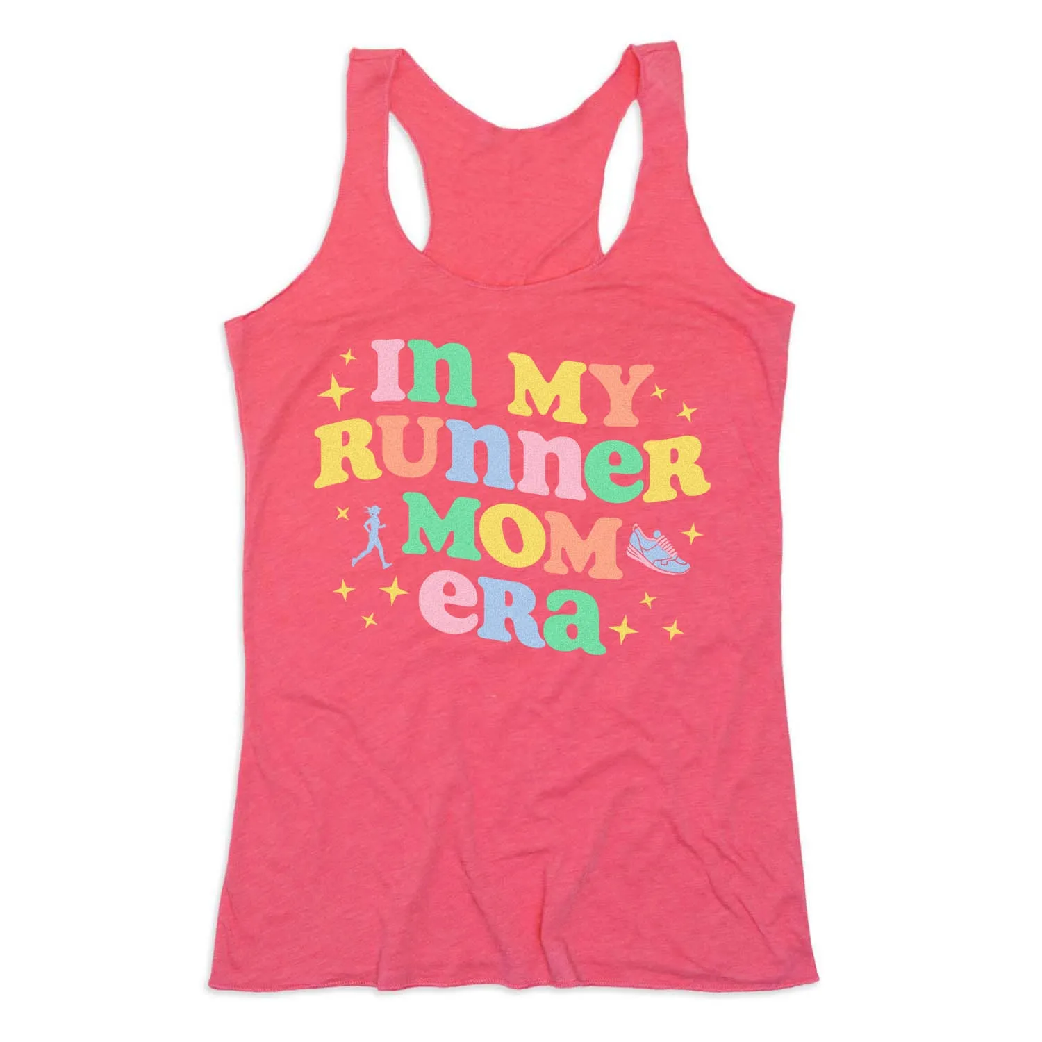 Women's Everyday Tank Top - In My Runner Mom Era anti - slip mesh panels