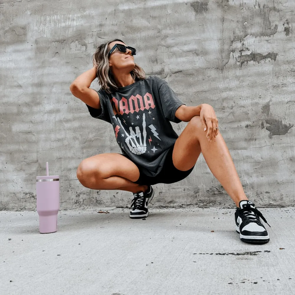 Easy Comfort Cozy Comfort Look Skeleton Mama Tee