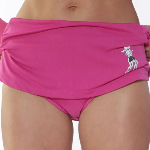 Fuschia Ultra Swift Running Skirt Wedding guest Knee Length