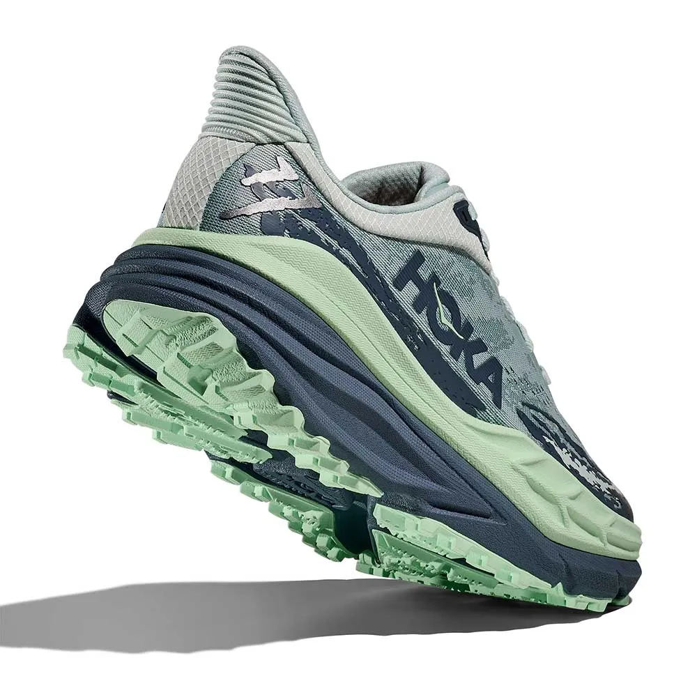 Women's Stinson 7 Running Shoe - Droplet/Thunder Cloud - Regular (B) Pressure Relief Padding breathable shoe characteristics