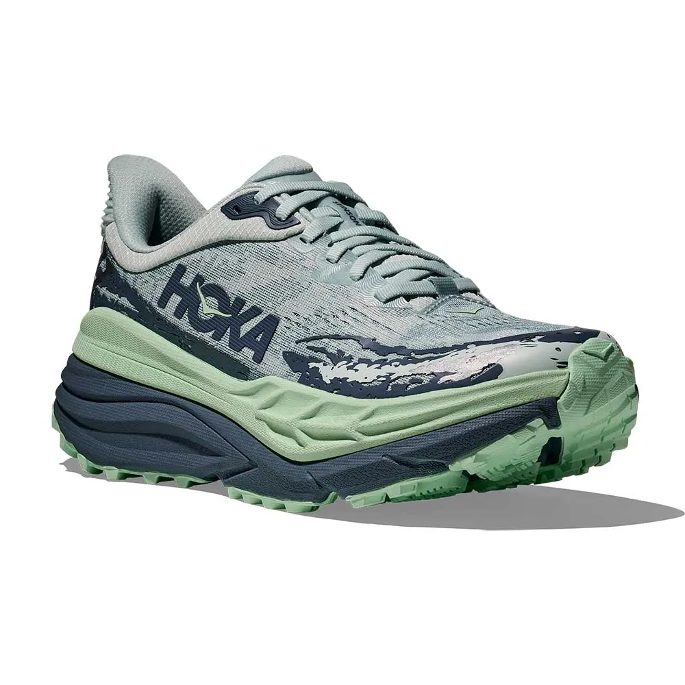 Women's Stinson 7 Running Shoe - Droplet/Thunder Cloud - Regular (B) adjustable shoes