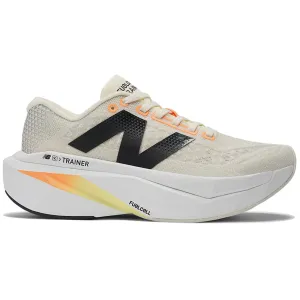 fall - suitable New Balance Women's FuelCell SuperComp Trainer v3 Running Shoes Angora / Hot Mango / Black
