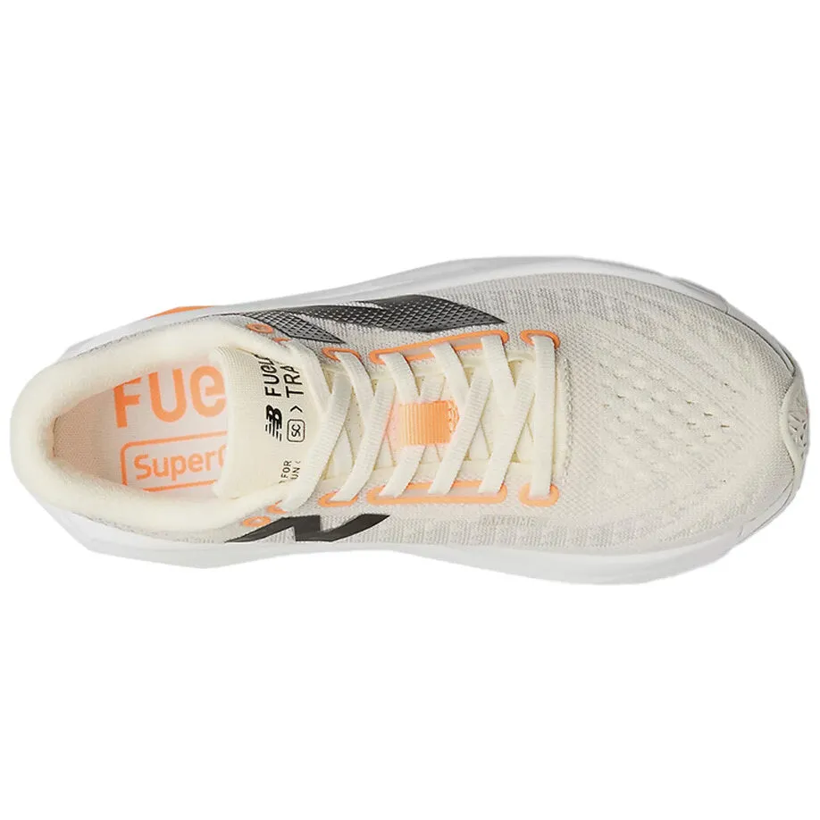 beginner suitability New Balance Women's FuelCell SuperComp Trainer v3 Running Shoes Angora / Hot Mango / Black