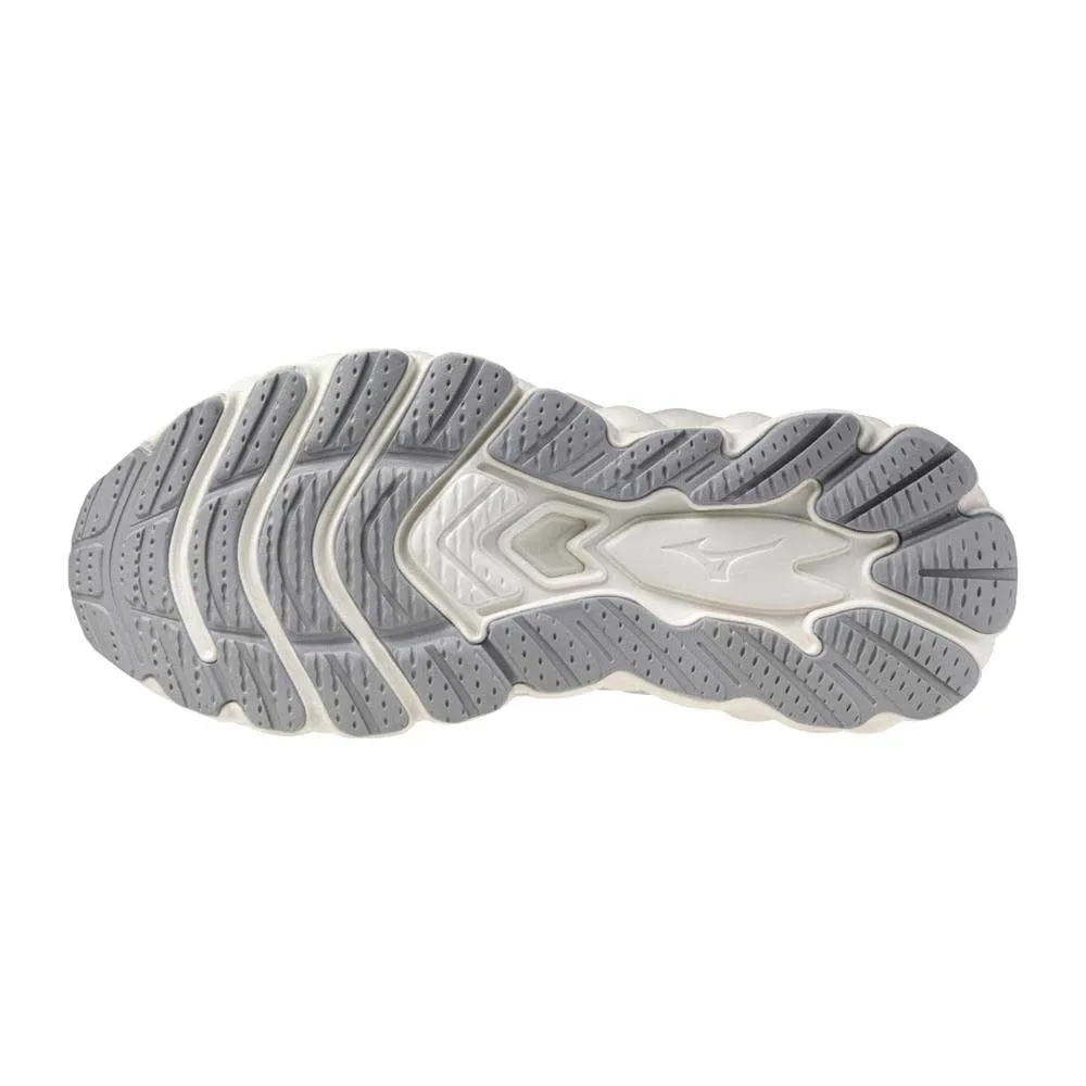 Women's Wave Sky 8 Running Shoe - Harbor Mist/ Snow White - Regular (B) Hyper Compression Foam Impact Cushioning