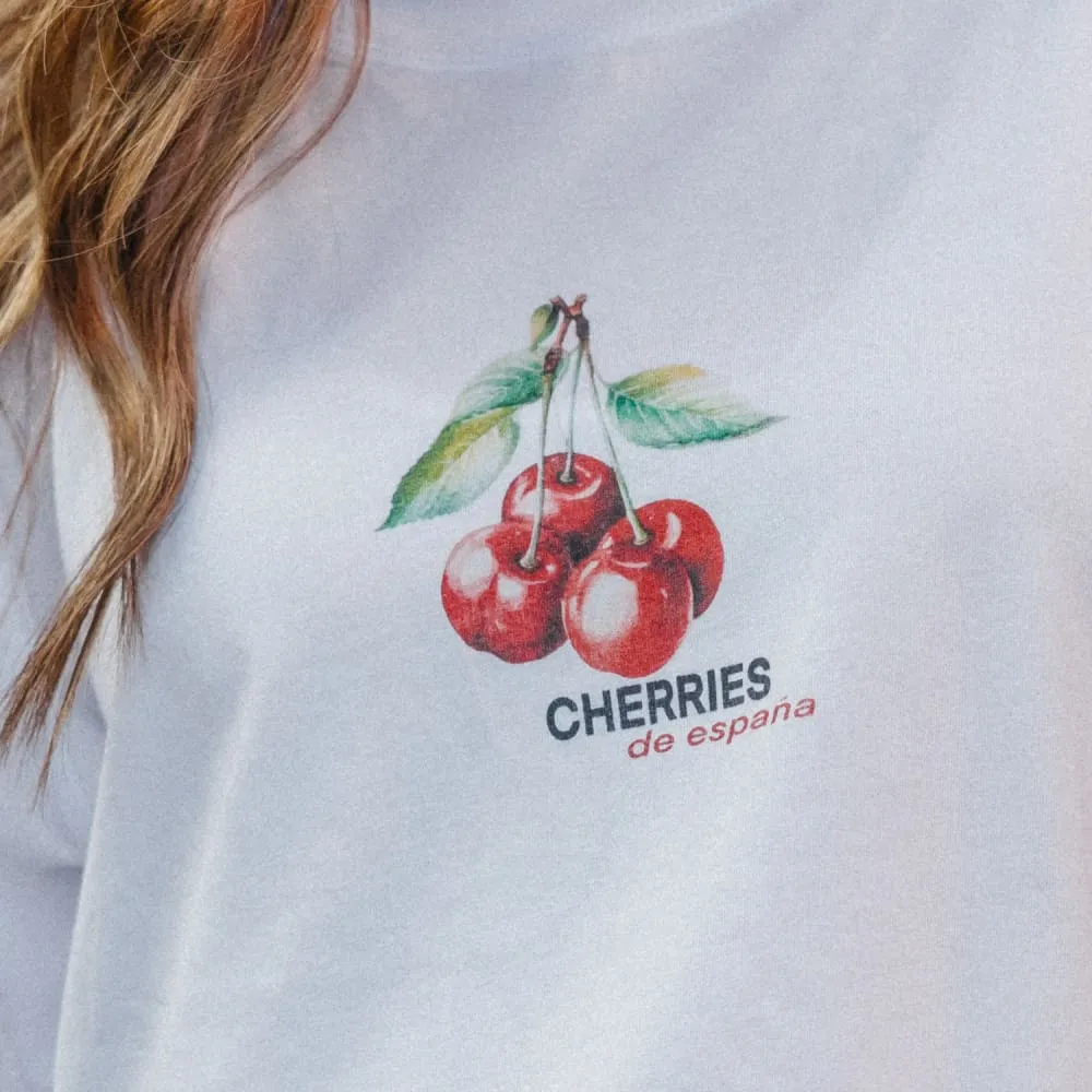 Cherries Relaxed Boxy Tee Polka Dot Pattern