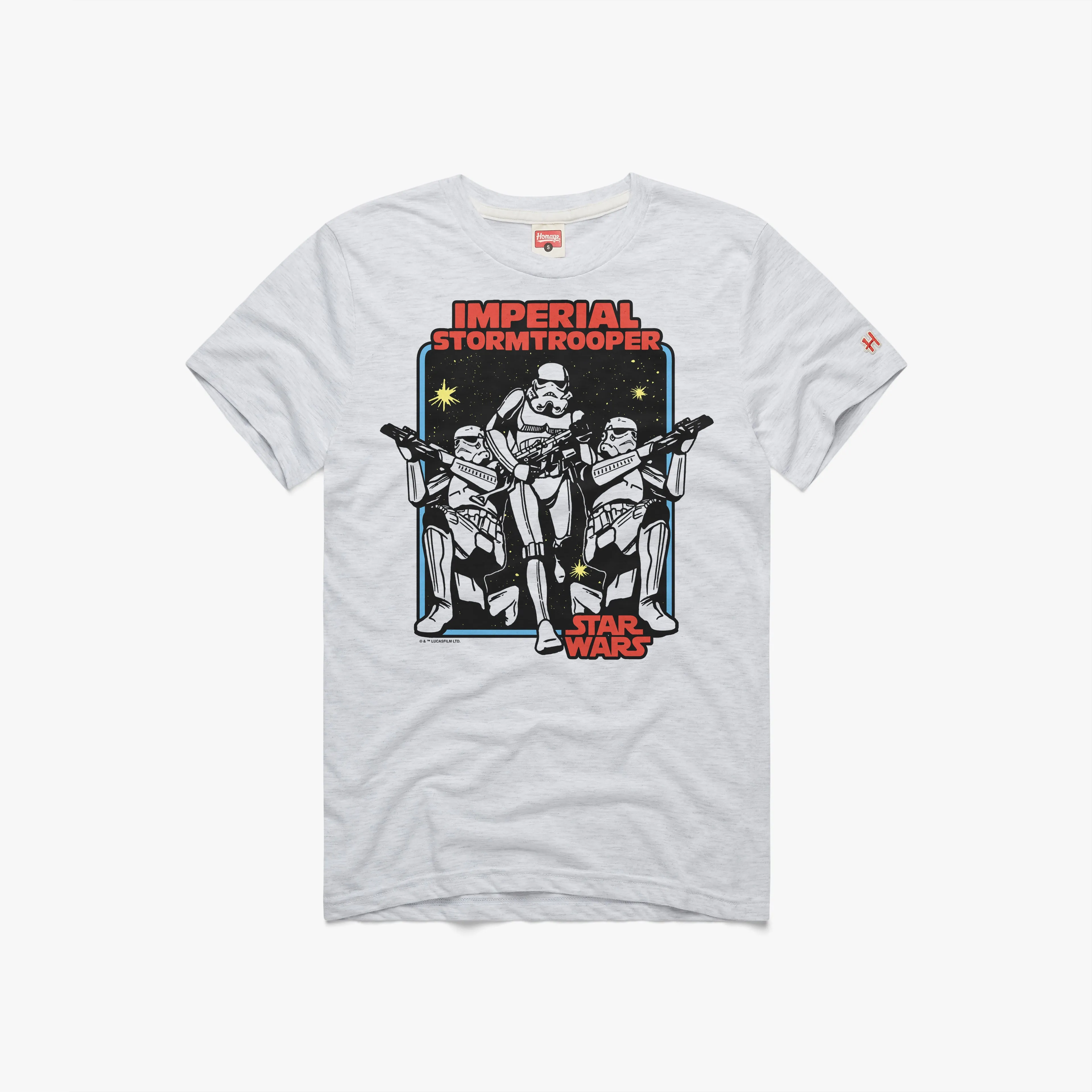 Star Wars Imperial Stormtrooper short sleeved StretchReinforcedArmholes