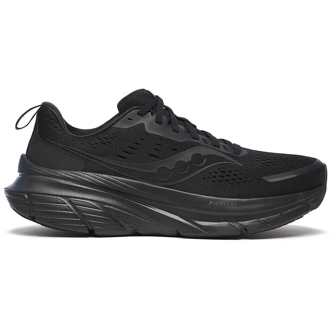 Women's Guide 18 Running Shoes Black / Black Airflow channels Shock Absorbing Sole