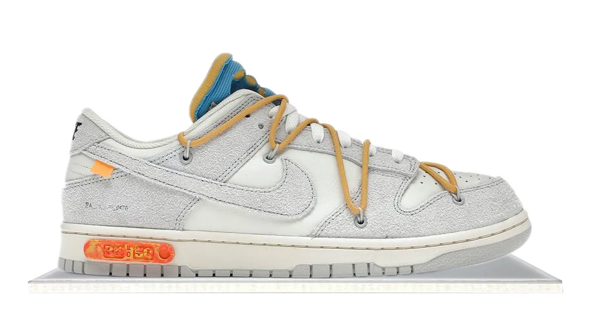 Clean Line Outdoor Walking Dunk Low Off-White "The 50" Lot 34