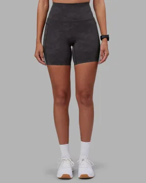 Elixir Ultra High-Rise 6" Short Pockets - Dark Storm Wash Comfortable and stylish Street Readywear