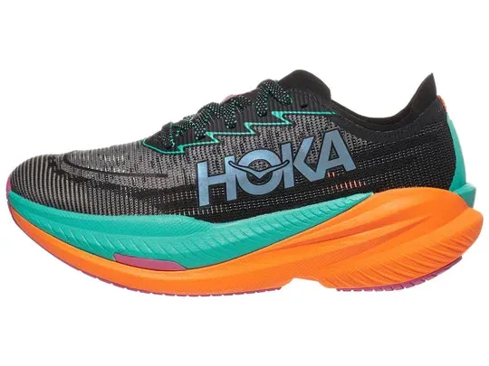 Hoka | Mach X2 | Women's | Black/Electric Aqua Thermoregulating Flexible Running Tech