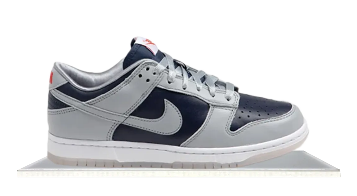 Molded Arch Support Dunk Low College Navy Grey