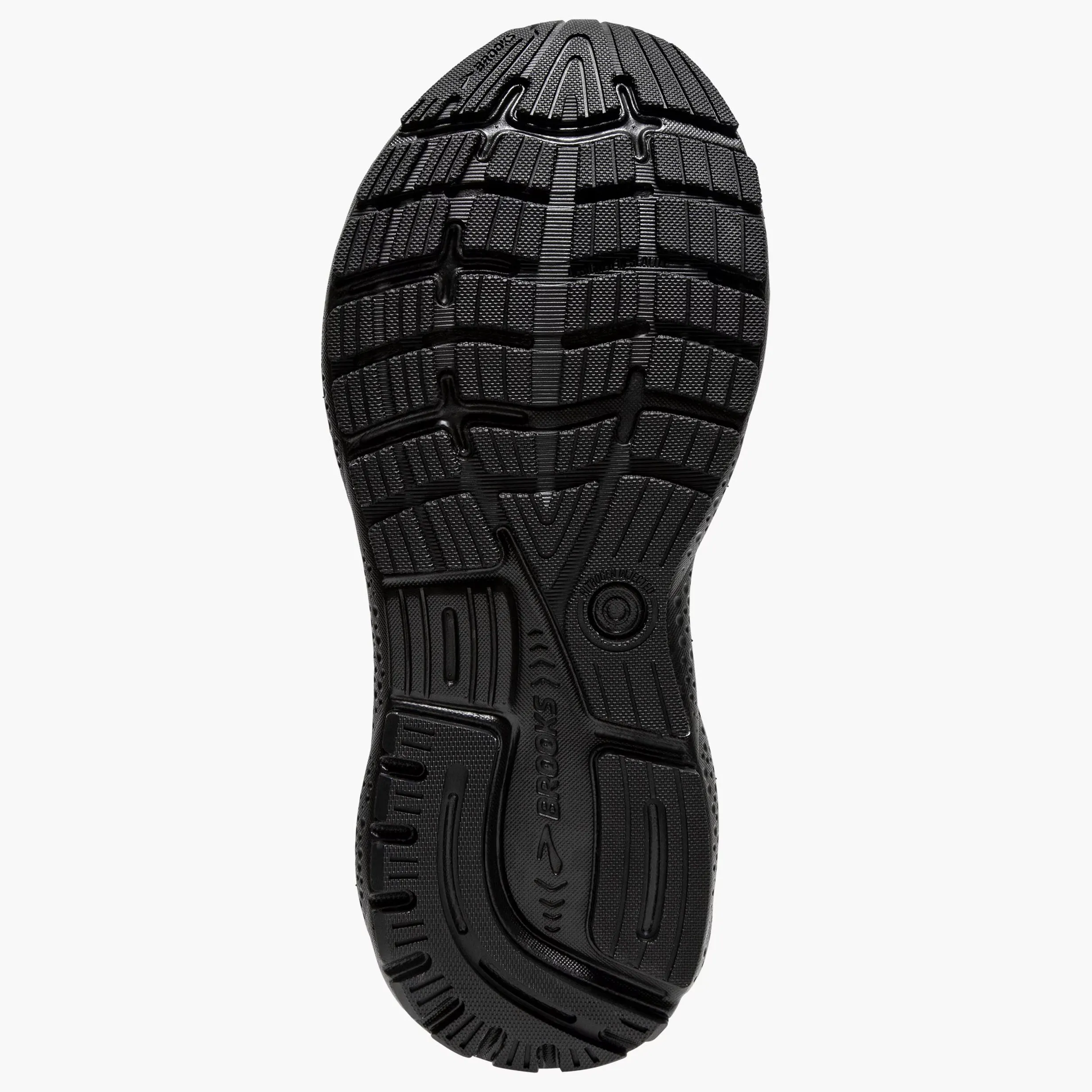 Brooks Women's Ghost 16 Wide Fit Running Shoes Black / Black / Ebony anti - blister shoes