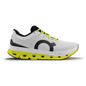On Running | Cloudflow 5 | Women's | White/Lime Lightweight Running Design Flex Traction