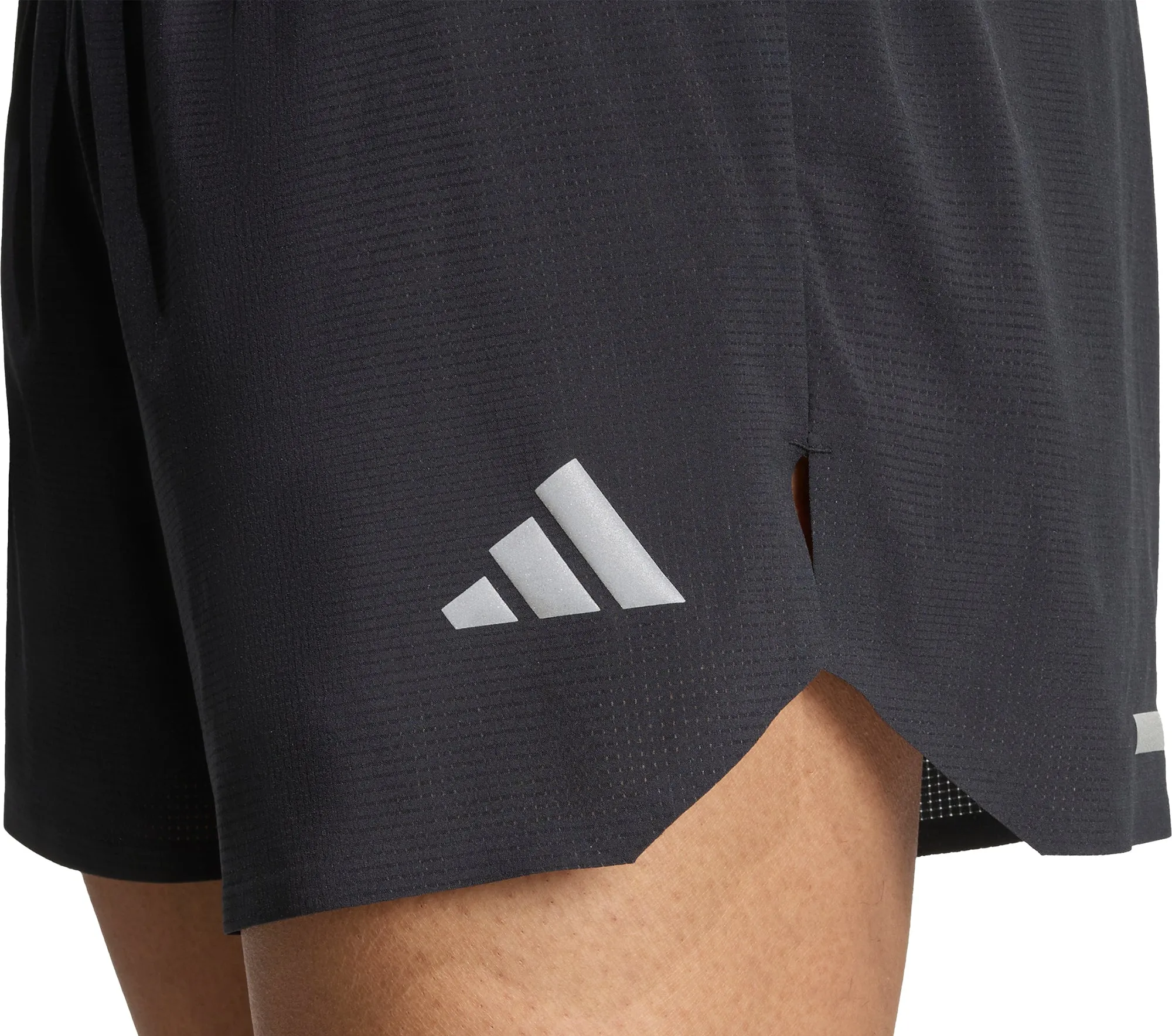 Anti Odor Treatment adidas ADI365 ClimaCool  Mens Running Shorts - Black