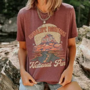 Simple Fashion Simple Fit Guadalupe Mountains National Park Tee