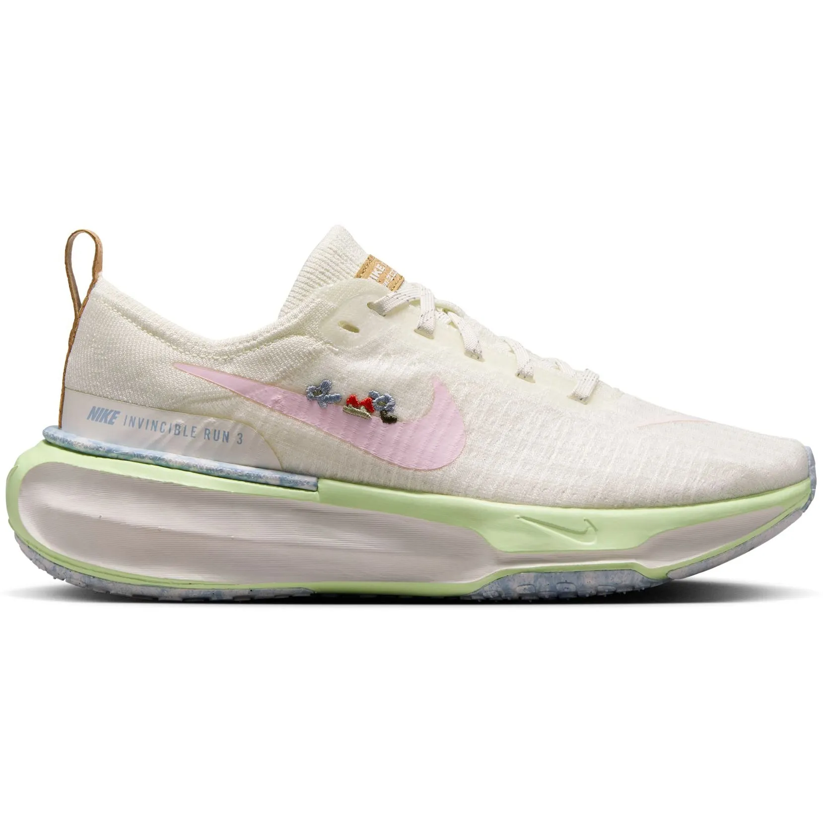 heel - support shoes Anti Odour Women's Invincible 3 Running Shoes Sail / Pink Foam / Football Grey