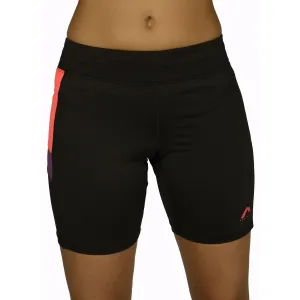 Nylon Material More Mile More-Tech Womens Short Running Tights - Black