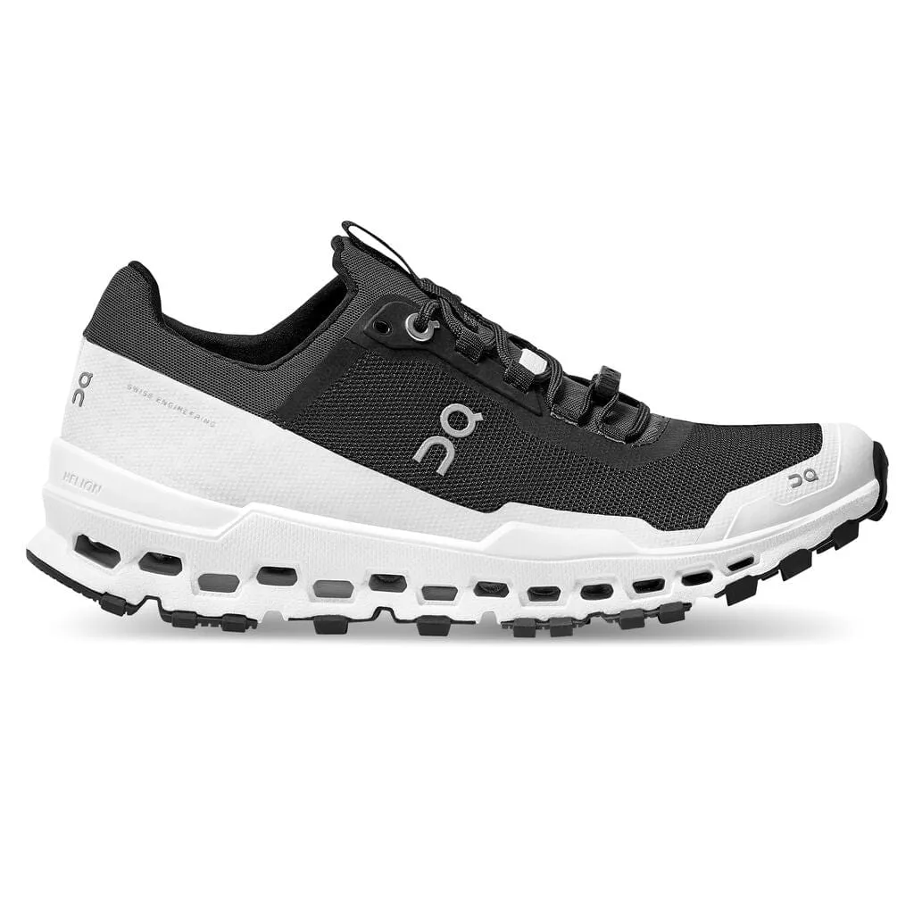 On Running Cloudultra (Women's) - Black/White Rock Plate Technology