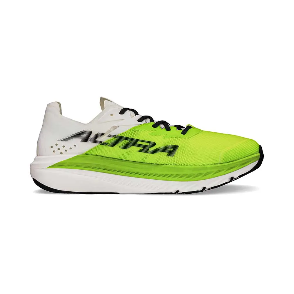 anti - blister shoe attribute Women's Vanish Carbon 2 Running Shoe - White/Lime - Regular (B)