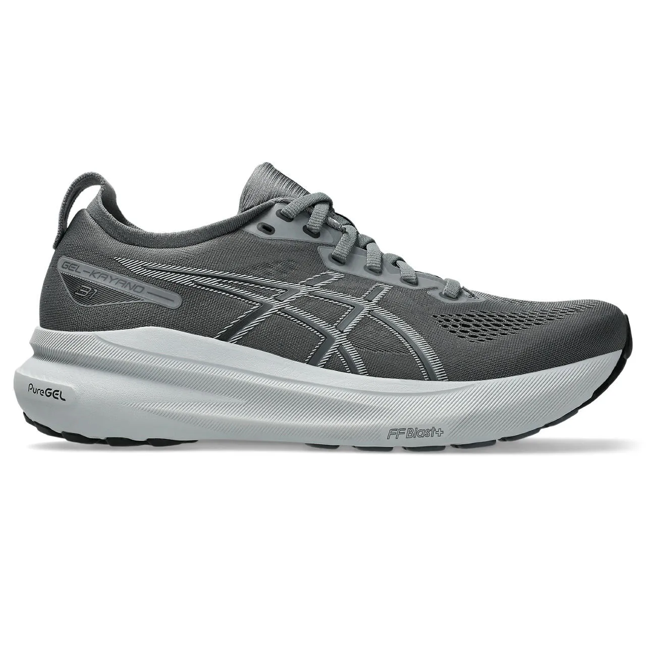MEN'S KAYANO 31 - D - 020 STEEL GREY/PIEDMONT GREY bowling shoes tight - fitting running shoes