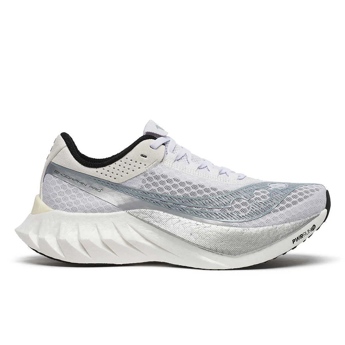 running for fun shoes running on inclined ground Saucony | Endorphin Pro 4 | Women's | White/Silver