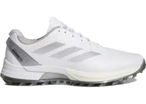 Adidas Adizero Zg Spikeless Golf Cloud White Silver Metallic Port Run Comfort Wear