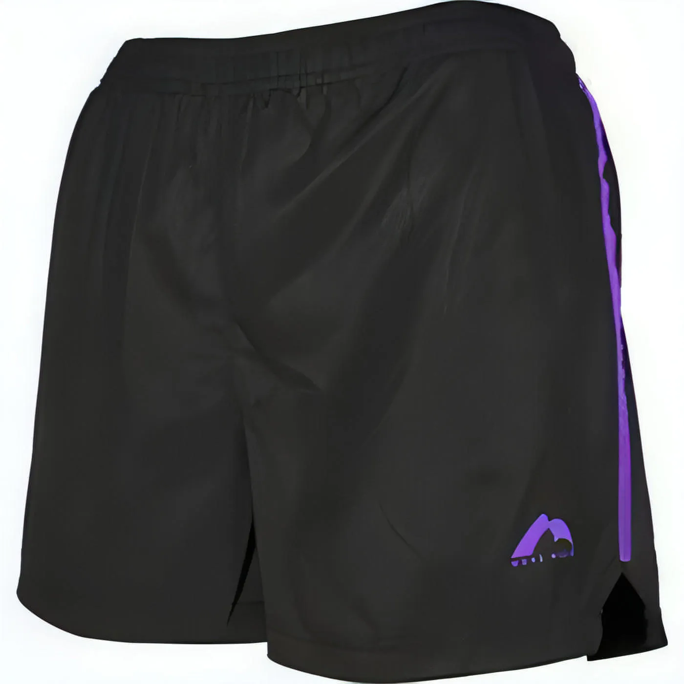 Daily Layer Flex Wear More Mile Square-Cut Womens Running Shorts - Black