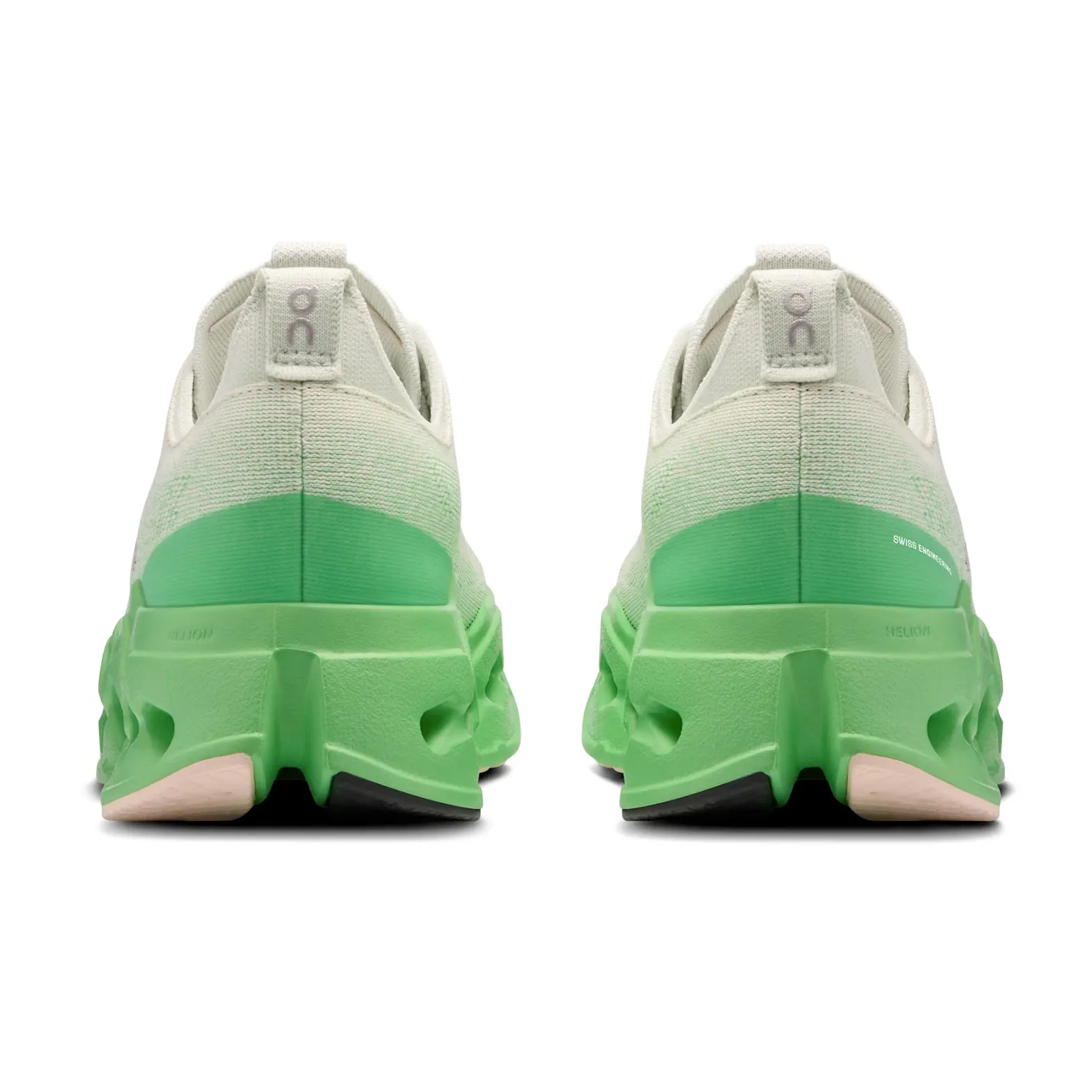 elevated - heel shoes hard - rubber sole shoes Women's Cloudsurfer Max Running Shoes Mineral / Honeydew