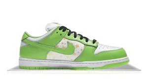 Supportive Cushion SB Dunk Low Supreme Stars Green