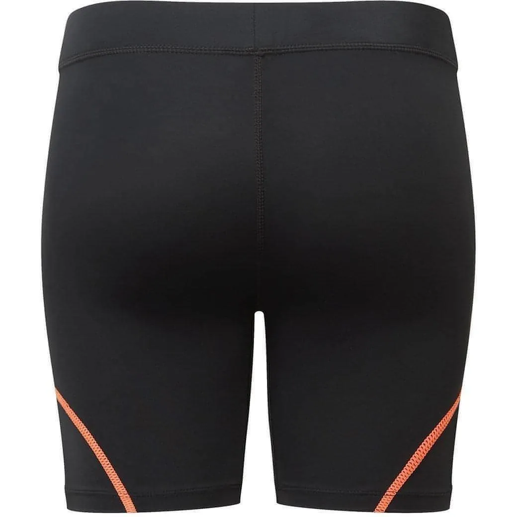 skateboarding gear More Mile Compression Womens Short Running Tights - Black
