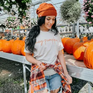 Quick Dry Fabric Hey Pumpkin Tee