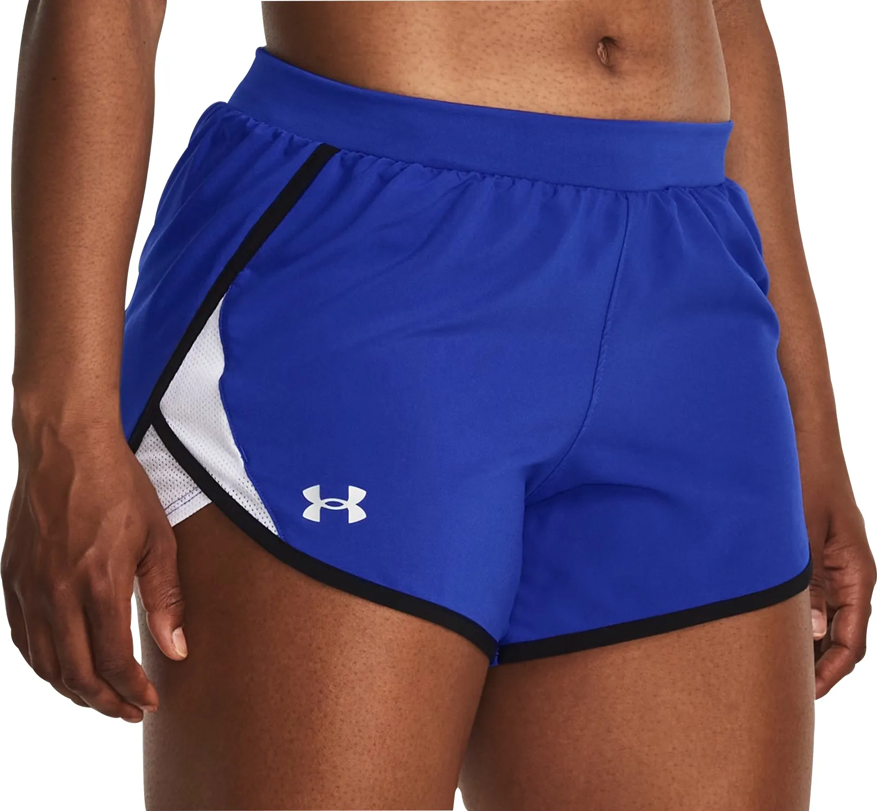 Body Flex Under Armour Fly By 2.0 Womens Running Shorts - Blue