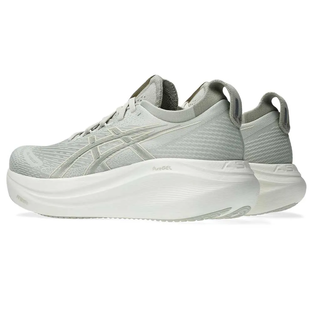 Women's Gel-Nimbus 27 Running Shoe - Lake Grey/White Sage - Regular (B) Energy Return Design gym - goer