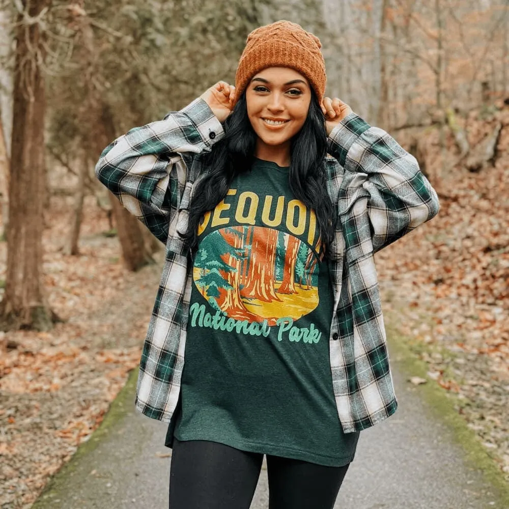 Urban Streetwear Camping practicality Sequoia National Park Tee