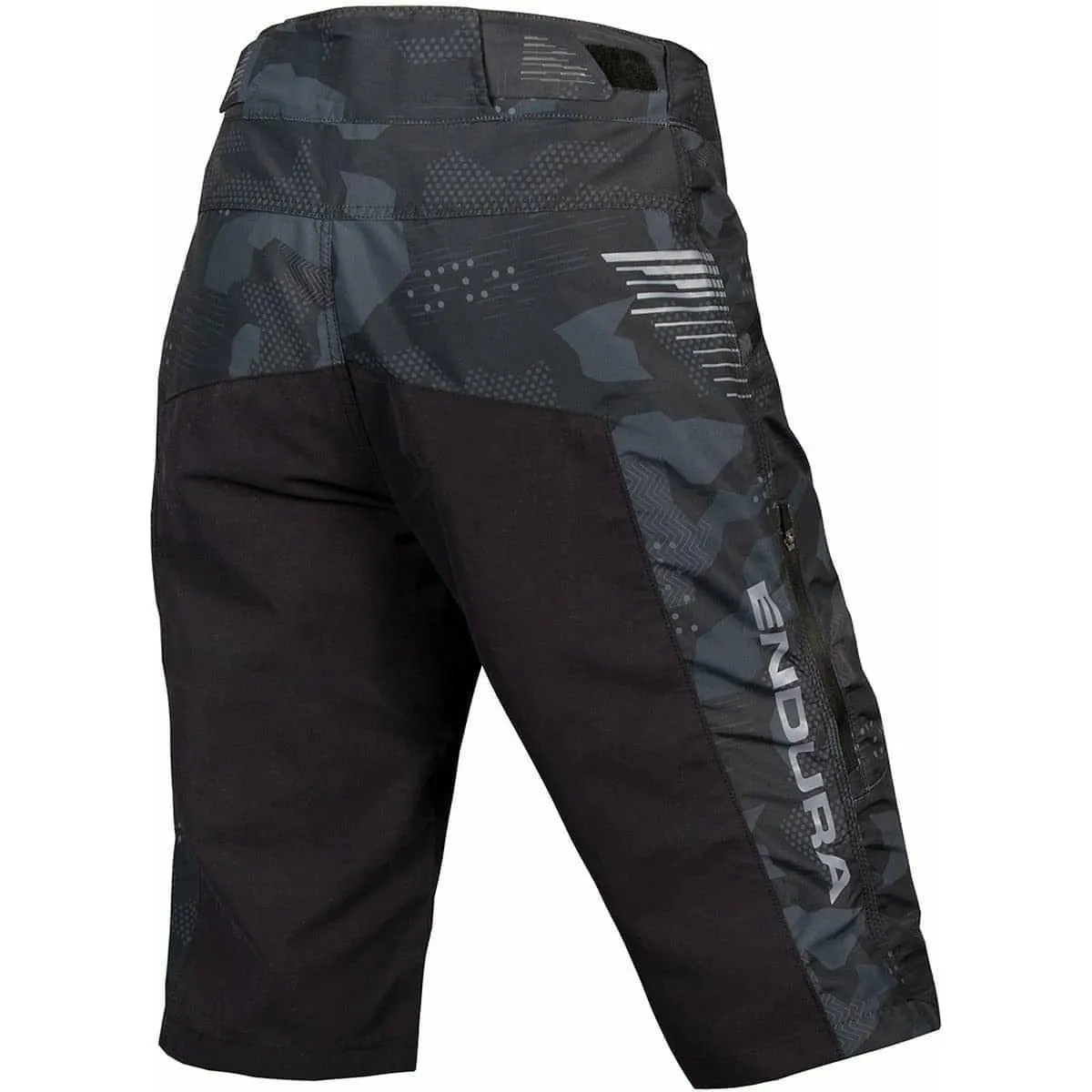 Endura SingleTrack II Womens Baggy Cycling Shorts - Black Camo MoistureWickingLining No Bulky Feel