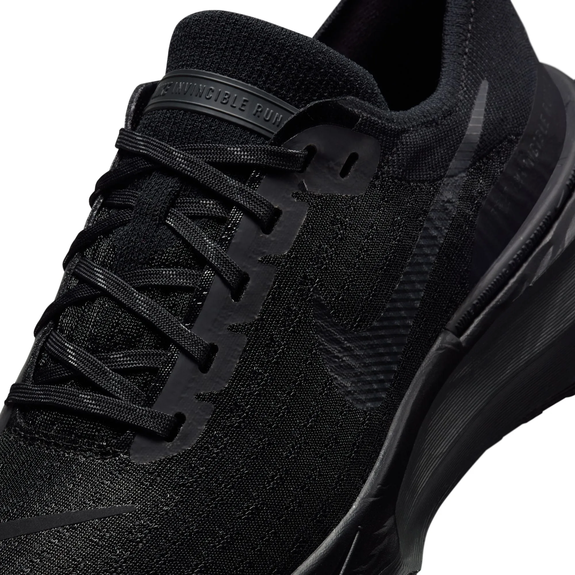 Nike Women's Invincible 3 Running Shoes Black / Anthracite / Black Strategic Ventilation Ports