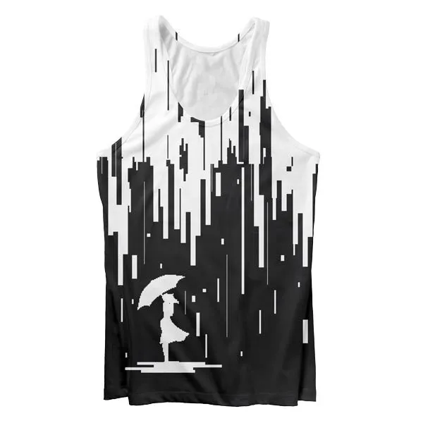 Negative 8-Bit Tank Top well - crafted