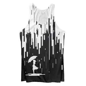 multi crewed Adaptive Compression Negative 8-Bit Tank Top